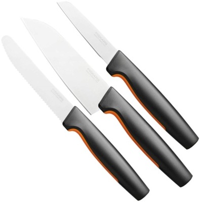 Zestaw szefa kuchni 3 noży Noże kuchenne FISKARS