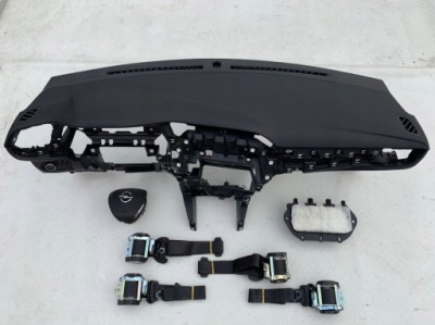 Opel corsa f панель приладів консоль панель приладів подушка безпеки фото №1