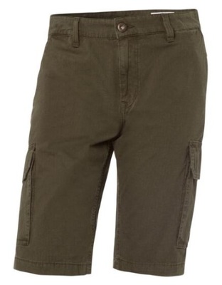 Krótkie Spodenki Męskie Szorty Bojówki Khaki Cross Jeans Shorts Leom 32