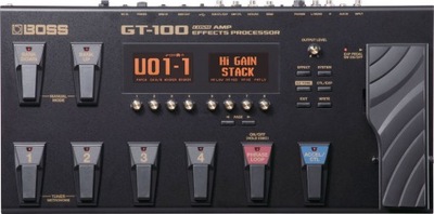 BOSS GT-100 V2 procesor gitarowy | multiefekt | procesor efektów