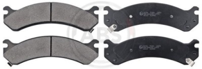 A.b.s. гальмівні колодки гальмівний. hummer h2 04- перед фото №1