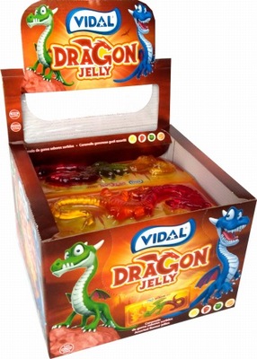 Żelki Vidal Dragon Jelly 11 x 2 szt