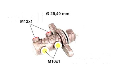 METELLI SIURBLYS STABDŽIŲ FORD TRANSIT 2.2TDCI 85KM 06- 2.4TDCI 140KM 