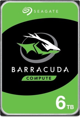 SEAGATE Dysk BarraCuda 6TB 3,5 256MB ST6000DM003