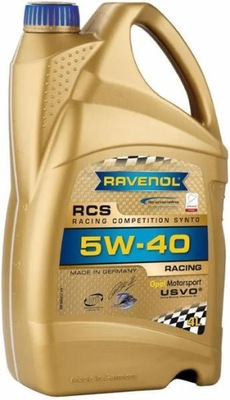 RAVENOL RCS RACING COMPETITION SYNTO ALYVA VARIKLIO 5W40 4L 