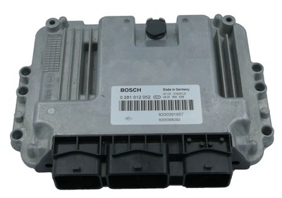 БЛОК УПРАВЛЕНИЯ ECU RENAULT MASTER 0281012052 8200391957 + ПРОГРАМИРОВАНИЕ