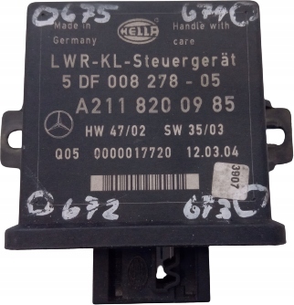 Модуль блок управления света mercedes e w211 фото №1