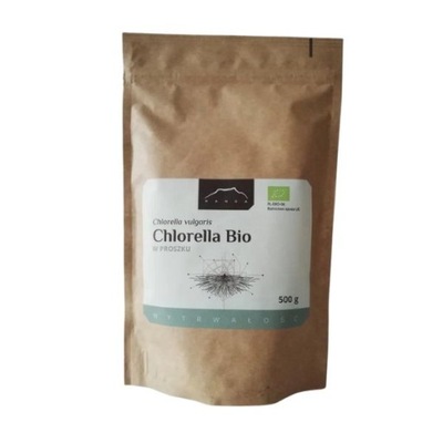 Chlorella Bio proszek 500g Nanga