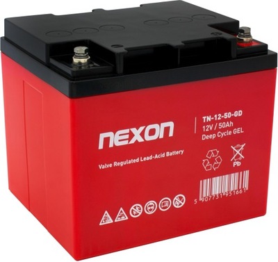 Akumulator żelowy NEXON 12V 50Ah GEL
