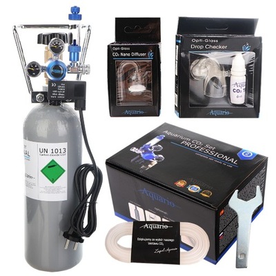 Zestaw CO2 Aquario BLUE Professional (z butlą 2l)