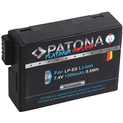 akumulator PATONA Platinum Canon LP-E8