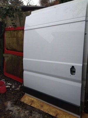 Peugot boxer citroen jumper двері бічний rosuwne білий w колір 2019r ідеальний стан фото №1