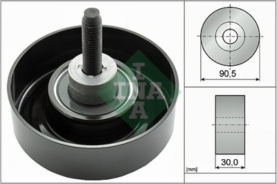 РОЛИК РЕМНЯ ПОЛИКЛИНОВЫЙ FORD 1,8D 532040530