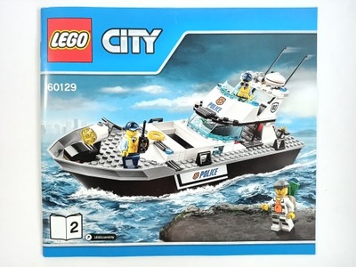 LEGO City 60129 Policyjna łódź patrolowa