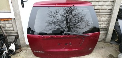 Kia carnival ii 06-14 крышка багажника багажника фото №1