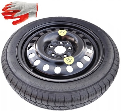 NEW WHEEL SPACE-SAVING WHEEL 135/80 R17 NISSAN QASHQAI II (2014-2021)  