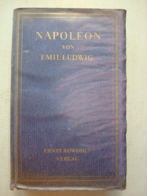 Emil Ludwig NAPOLEON niem. 1926