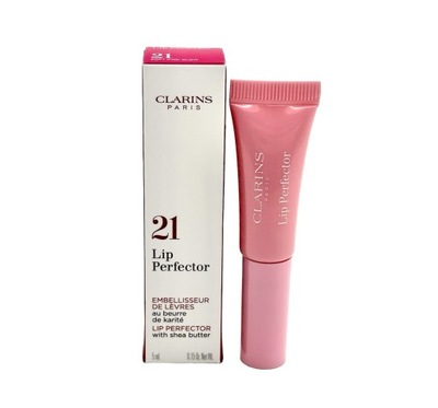 Clarins lip perfector 21 soft pink glow 5 ml