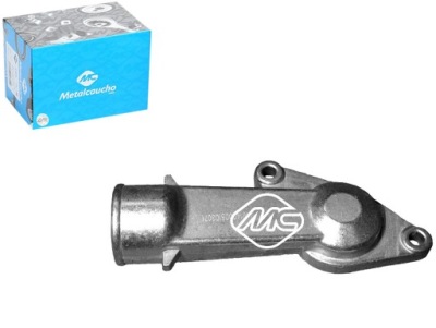 Корпус термостата opel astra corsa a b 1.2-1.6 metalcaucho фото №1