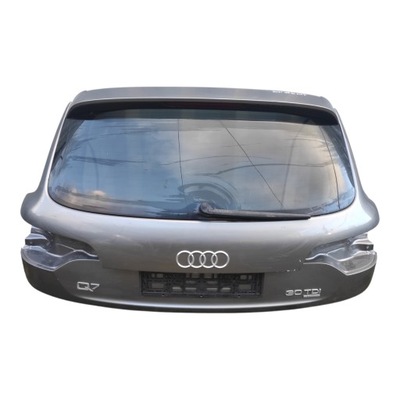 Audi q7 lift 4l крышка багажника задняя oryg. фото №1