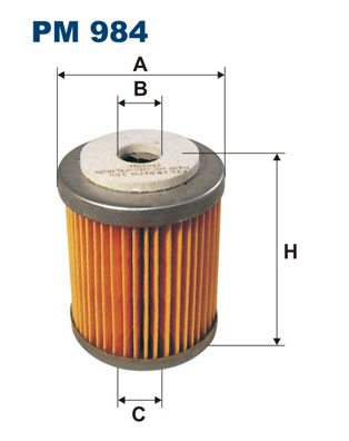 FILTRO COMBUSTIBLES FILTRON PM 984 PM984  