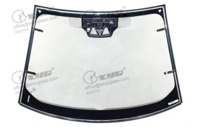 Стекло лобовое jaguar i-pace 2018- sol+kam+sens+ обогрев фото №1