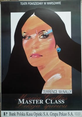 Waldemar Świerzy Maria Callas - plakat