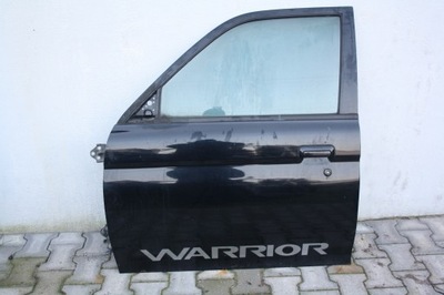 Дверь левый перед mitsubishi pajero sport shogun ii чёрные фото №1