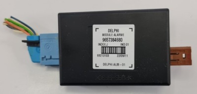 Модуль блок керування сигналізація citroen c6 i 9657384680 фото №1