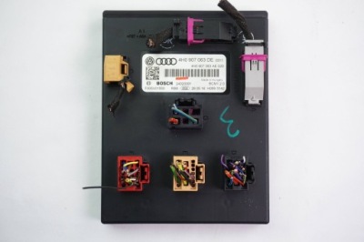 Модуль комфорта vw touareg ii 4h0907063de фото №1