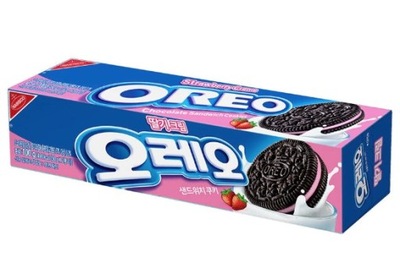 Oreo Sandwich Cookie Strawberry 97g