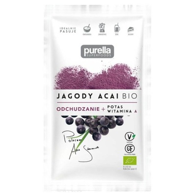 PURELLA SUPERFOODS Jagody Acai BIO proszek 21g