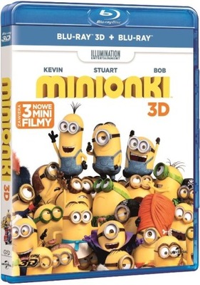 MINIONKI 3D BLU-RAY + 2D BLU-RAY [DUBBING]