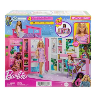 MATTEL Zestaw Lalka Barbie Przytulny domek