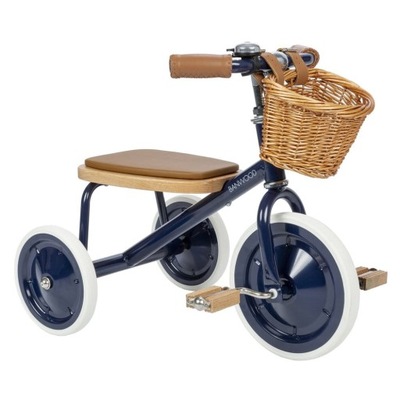 Rowerek trójkołowy dla Dzieci Dziecka Dziecięcy Trike Navy Blue Banwood