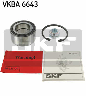 GUOLIS RATAI PRIEK. SKF VKBA 6643 VKBA6643 