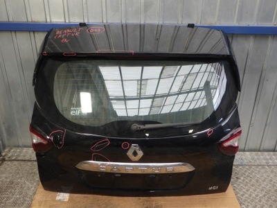 Renault captur крышка багажника багажника комплектная фото №1