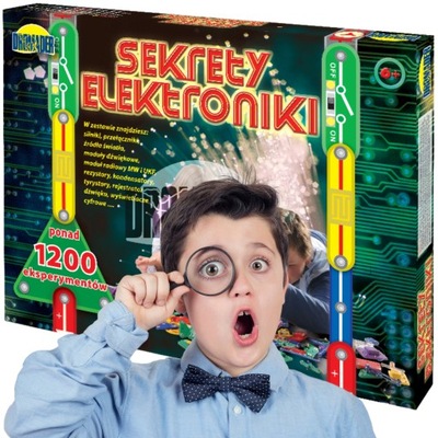 DUŻY ZESTAW SEKRETY ELEKTRONIKI 1288EL