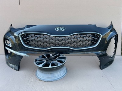 Kia sportage iv lift 18- бампер передний перед решётка радиатора 86511f1500 фото №1