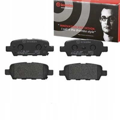 Тормозные колодки тормозные задняя renault koleos i 2.0 dci 2.5 фото №1