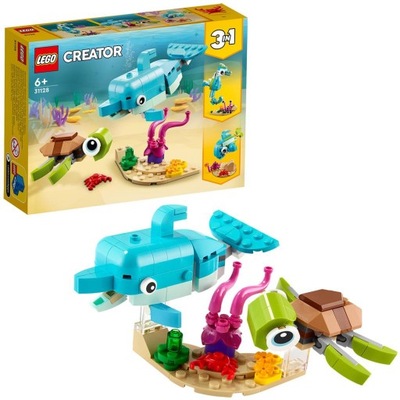 LEGO Creator 3w1 Delfin i żółw 31128