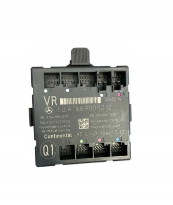 Mercedes блок керування модуль двері a1669005212 фото №1