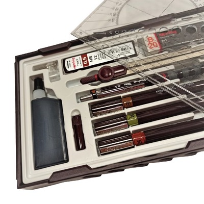 Zestaw isografów ROTRING MASTER SET 0,10 0,30 0,50