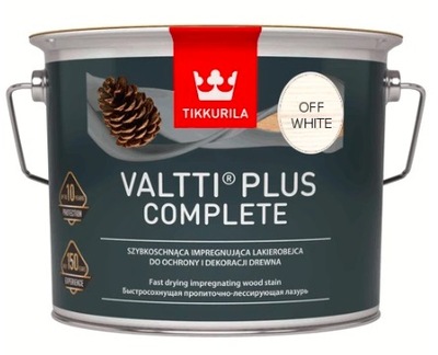 TIKKURILA VALTTI PLUS COMPLETE OFF WHITE 2,5L