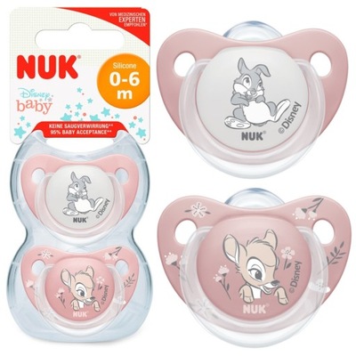 NUK SMOCZEK USPOKAJAJĄCY BAMBI 0-6m