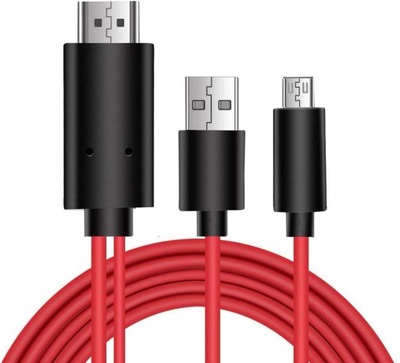 ADAPTER MHL PRZEJŚCIÓWKA Z USB / MICRO USB NA HDMI