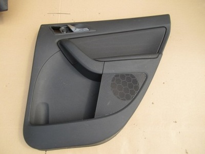 Обшивка обивка дверь правый задняя skoda yeti 5l0 фото №1