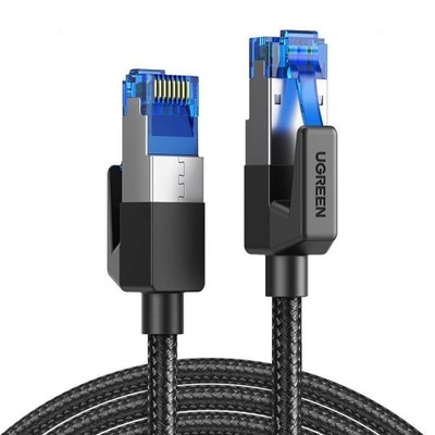 UGREEN NW153 Kabel sieciowy w oplocie, Ethernet RJ45, Cat.8, F/FTP, 1.5m