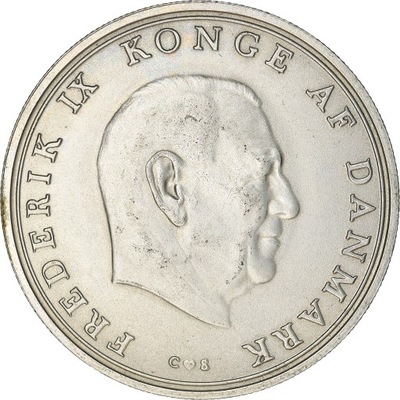 Moneta, Dania, Frederik IX, 10 Kroner, 1968, Copen