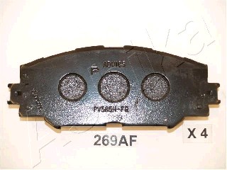 PADS BRAKE FRONT ASHIKA 50-02-269 5002269  